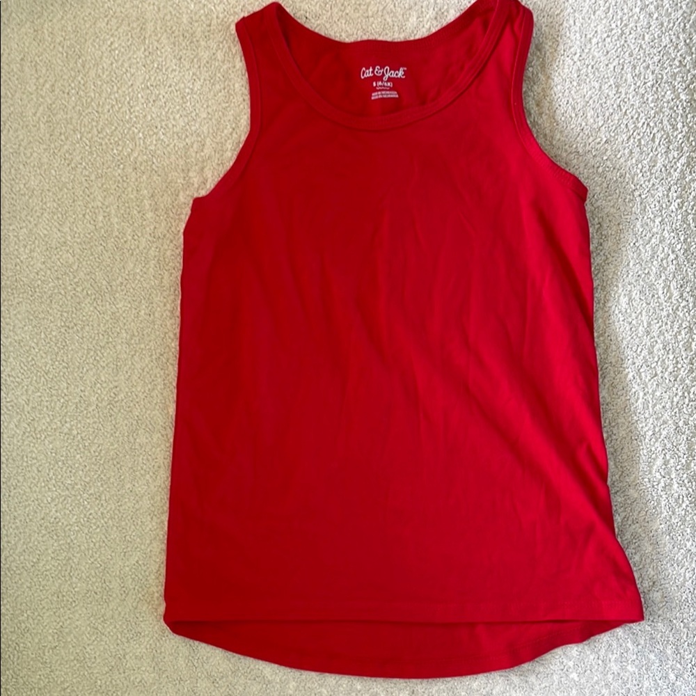 Cat & Jack Red Tee